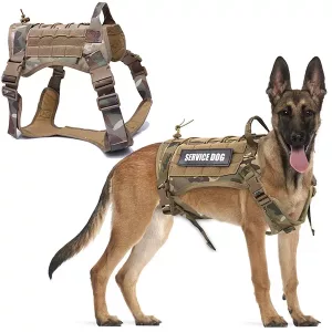 Vestă Militară Ham Tactic pentru Câini