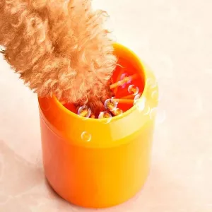 Curățător de Lăbuțe pentru Câini - Spălător pentru Picioare de Animale de Companie