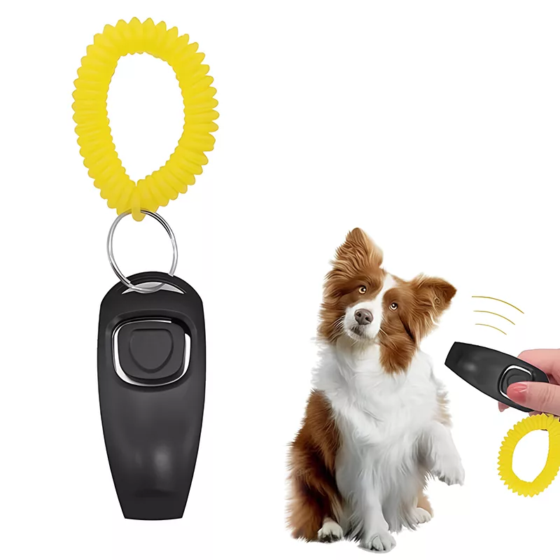 Fluier și Clicker pentru Dresaj Câini 2-în-1